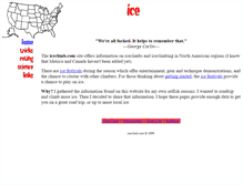Tablet Screenshot of iceclimb.com